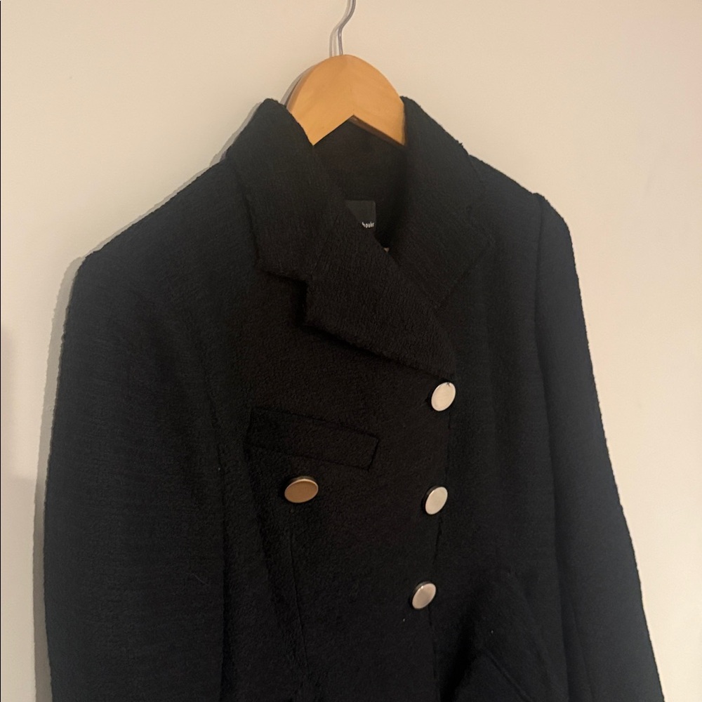 Proenza Schouler Black Asymmetrical Blazer - Picture 4 of 6